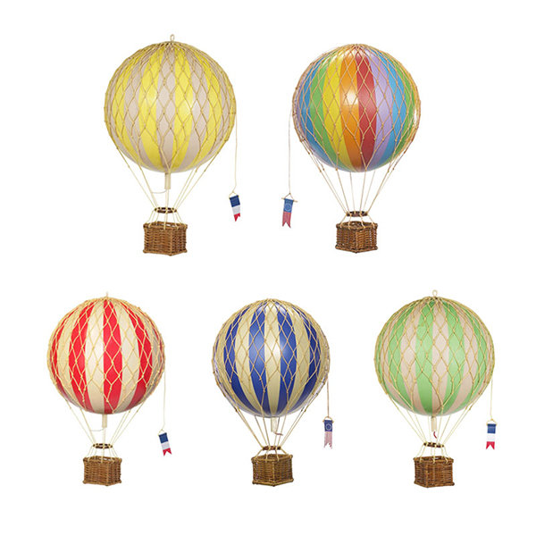 Decorative Hot Air Balloons - Comes with String and Hook - ApolloBox
