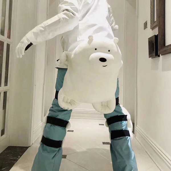 Cute Protective Ski Gear - Polar Bear - Totoro - 4 Patterns - 2 Sizes