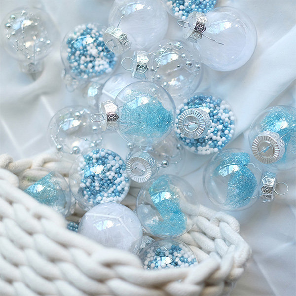 Shimmering Fantasy Christmas Baubles - ApolloBox