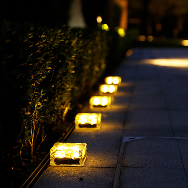 Glass Brick Inspired Outdoor Lights from Apollo Box