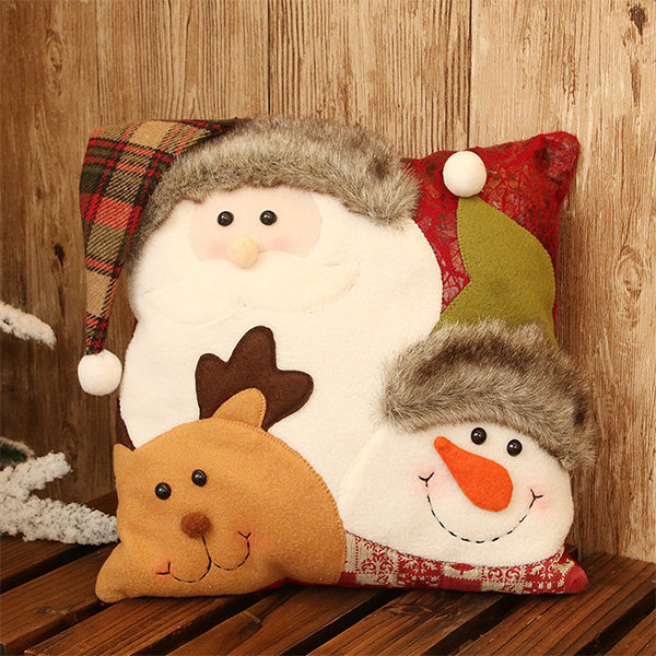 Christmas Cartoon Pillow - ApolloBox