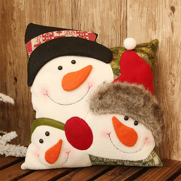 Christmas Cartoon Pillow - ApolloBox