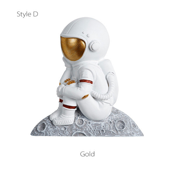 Astronaut Switch Sticker - Resin - Golden - Silver - 3 Colors - 4 ...