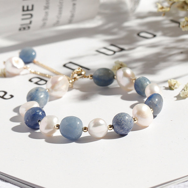 Colorful Crystal and Pearl Bracelets - ApolloBox