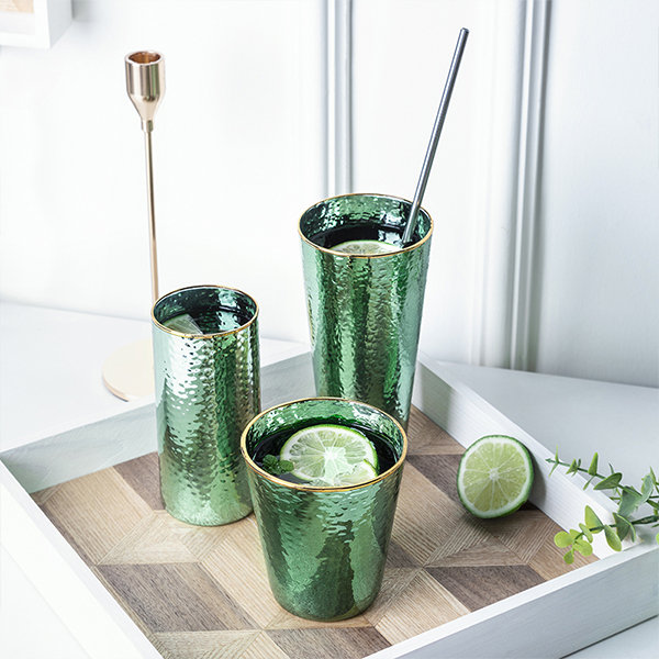 Irregular Textured Glass Drinkware - ApolloBox