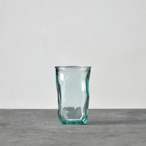 Irregular Textured Glass Drinking Cup