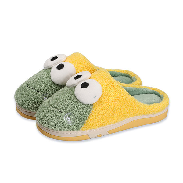 Frog Cotton Slippers - ApolloBox