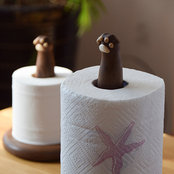 Cute Cat Paper Towel Holder from Apollo Box