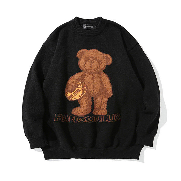 Vintage Inspired Bear Sweatshirt - ApolloBox