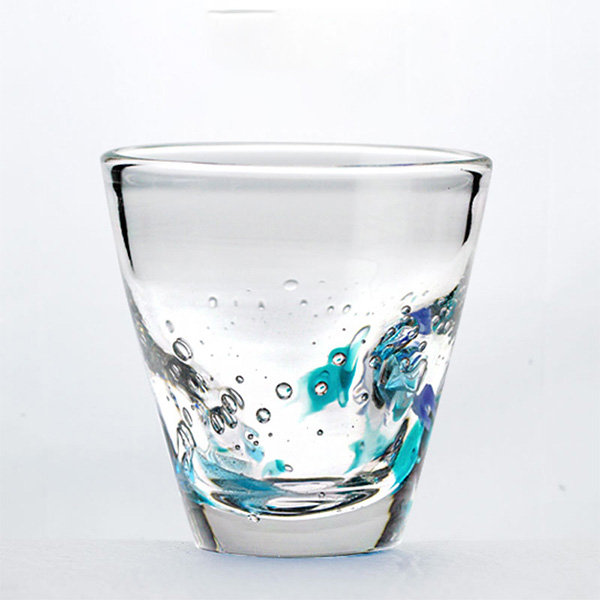 Garden Drinking Glass - 5 Patterns - Pretty Design from Apollo Box
