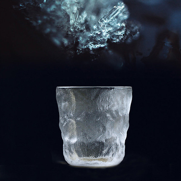 Glacier Inspired Drinking Glass - ApolloBox