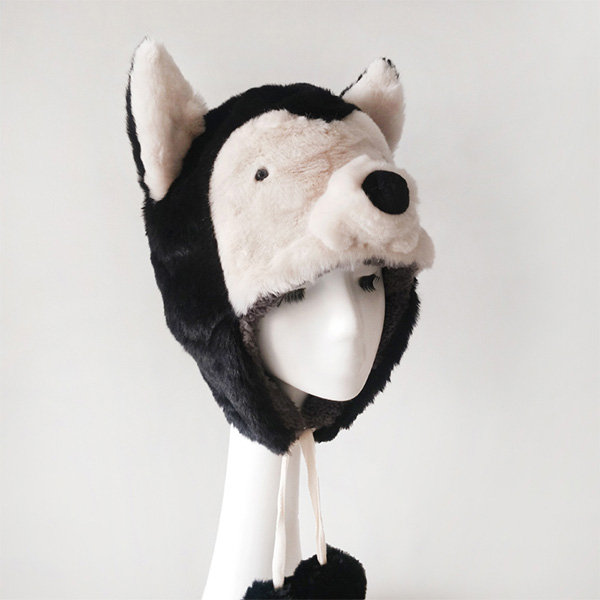 Cute Husky Hat - ApolloBox