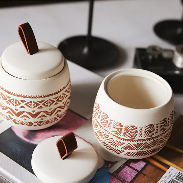 Charming Ceramic Storage Jar