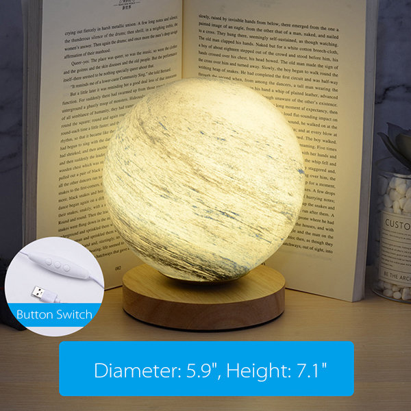 Glass Planet Lamp - ApolloBox