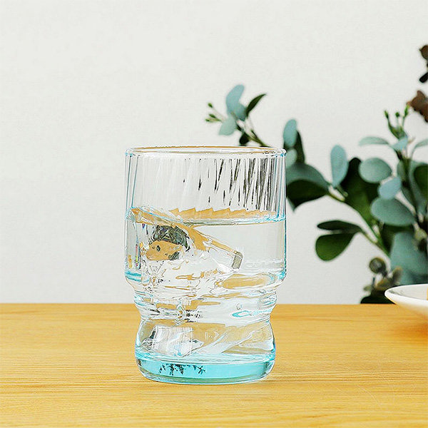 Curved Drinking Glass - ApolloBox