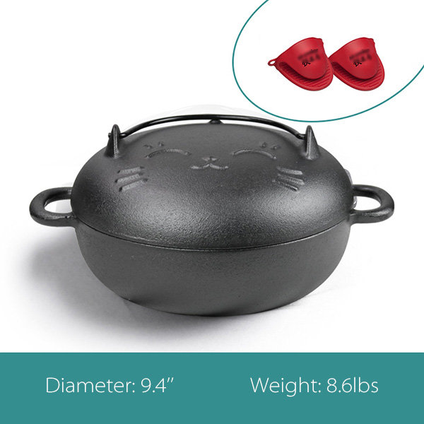 Cast Iron Pan Handle Cover - Your Geek Partners