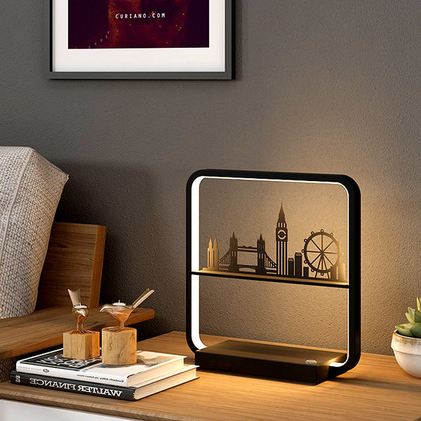 Square Wireless Charging Station Lamp from Apollo Box