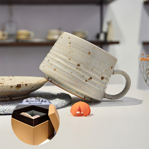 Kawa Simaya Sculpted Ceramic Mug from Apollo Box