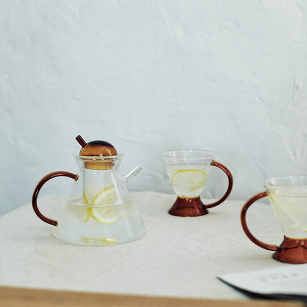 Beautiful Glass Tea Set - ApolloBox