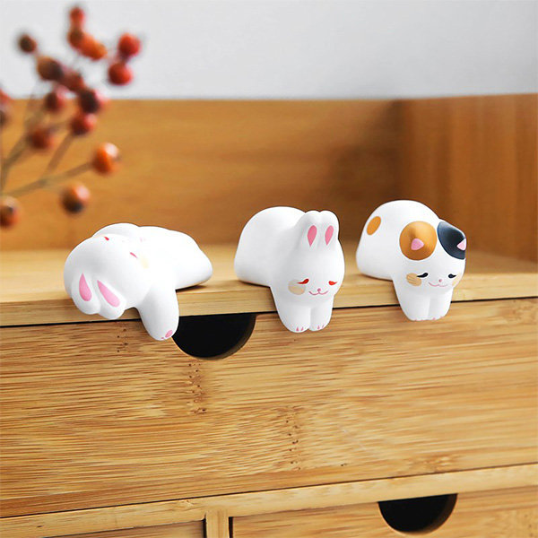 Cute Kitty And Funny Bunny Pieces