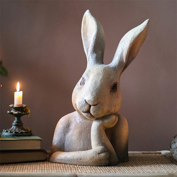 Daydreaming Bunny Statue - for Easter image