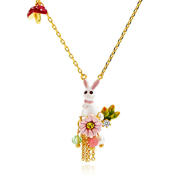 Carrot & Bunny Necklaces - 12 Pc.