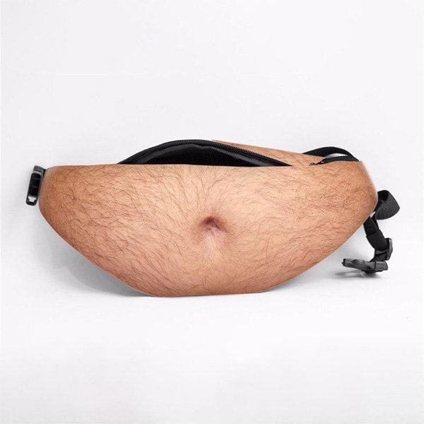 It's happened, someone's made a hairy belly waist pouch you can