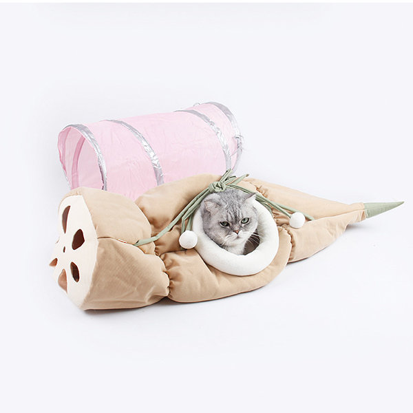 Lotus Pod Inspired Cat Hammock - ApolloBox