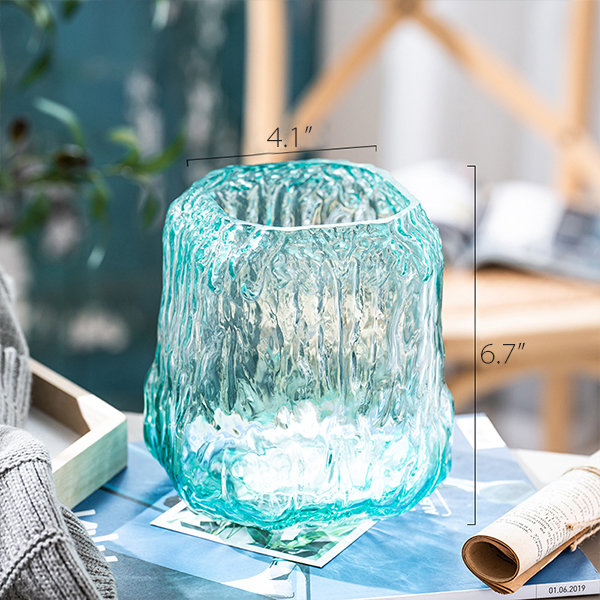 Textured Glass Vase from Apollo Box