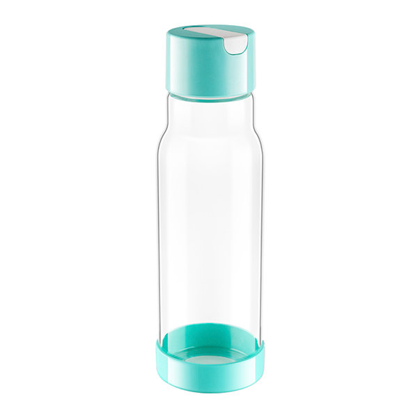 Glass Bottle with Silicone Lid from Apollo Box