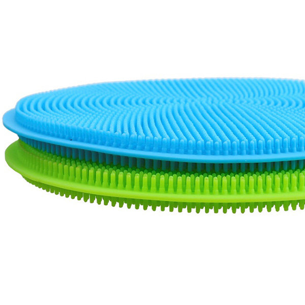 Ball Shaped Dish Brush - Kitchen - Blue - Green - Easy to Use - Silicone  from Apollo Box