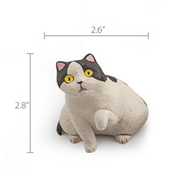 Cute Cat Ceramic Decor - ApolloBox