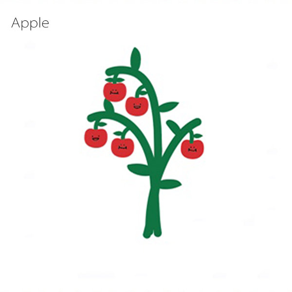 Fun Fruit Felt Stickers - ApolloBox