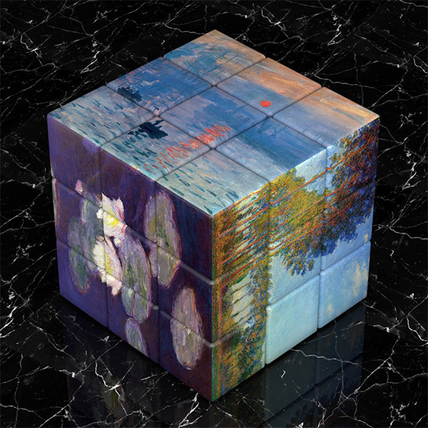 Louis Vuitton Fashion Designer Rubiks Cube Pop Art UAE