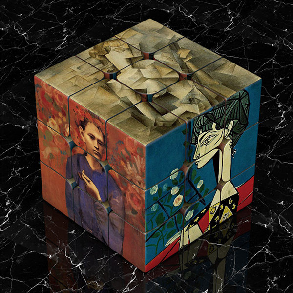 Louis Vuitton Fashion Designer Rubiks Cube Pop Art Algeria