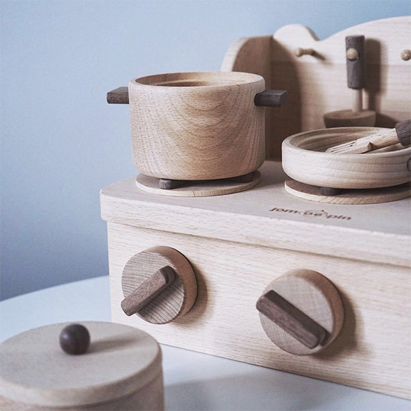 Wooden Toy Cooking Set from Apollo Box