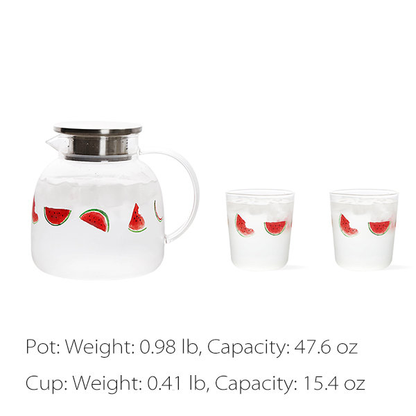 Cute Fruit Glass Teapot - ApolloBox