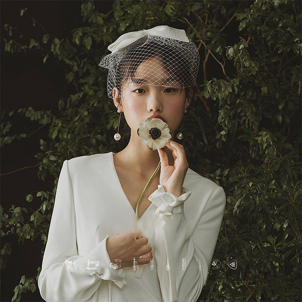 ApolloBox Vintage Inspired Short Bridal Veil