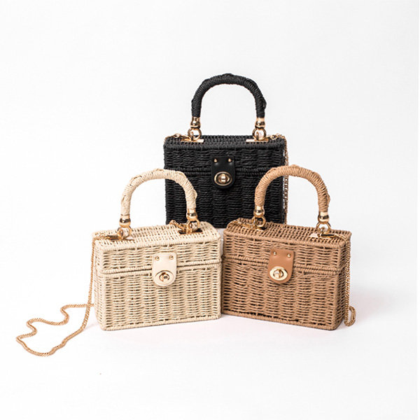 Cute Woven Basket Handbags - ApolloBox