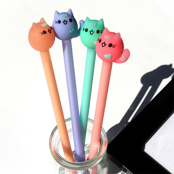 Colorful Cartoon Cat Pen - ApolloBox