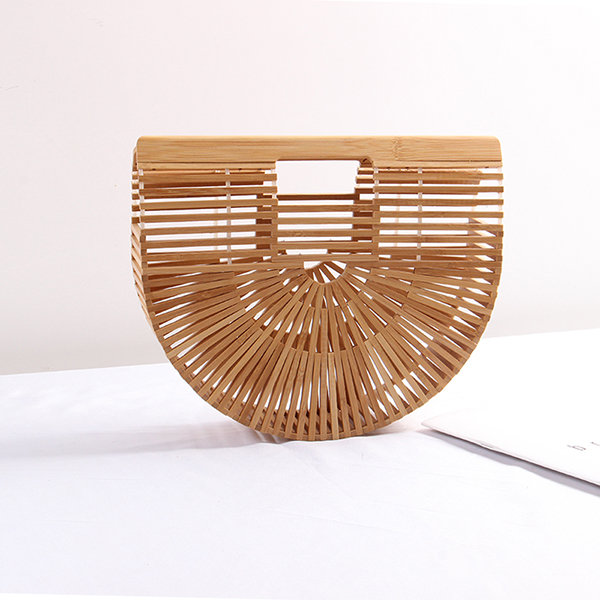 Sleek Bamboo Handbag - ApolloBox
