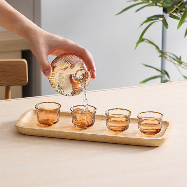 Glass Drink Warmer Set - ApolloBox