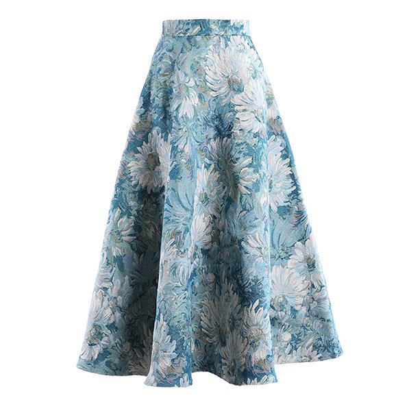 Oil Painting Inspired Skirt - ApolloBox