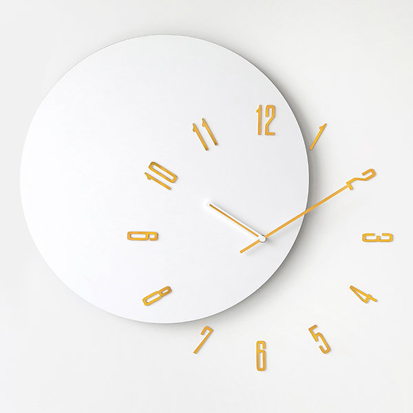 Quirky Offset Dial Wall Clock - ApolloBox