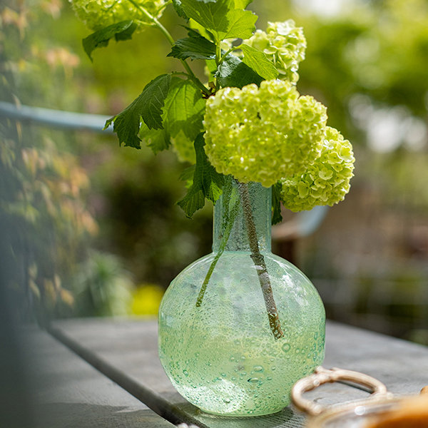 Pretty Bubble Glass Vase from Apollo Box