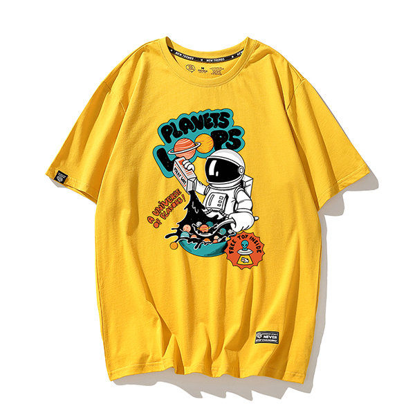Fun Astronaut Themed Shirt - ApolloBox