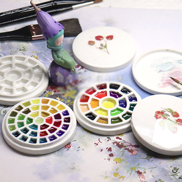 Ceramic Creative Paint Palette from Apollo Box