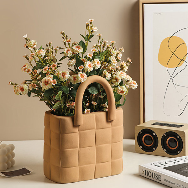 Handbag Inspired Vase