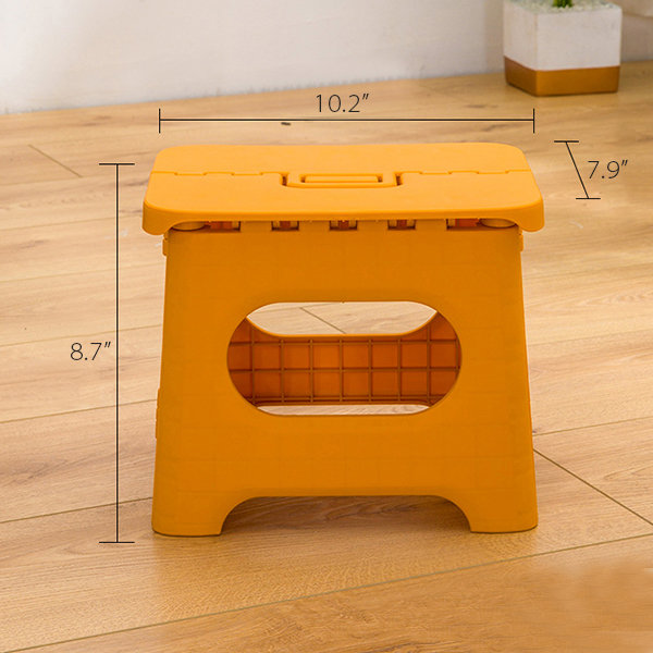 Kraft Board Foldable Ottoman - Apricot Color - 4 Sizes - ApolloBox