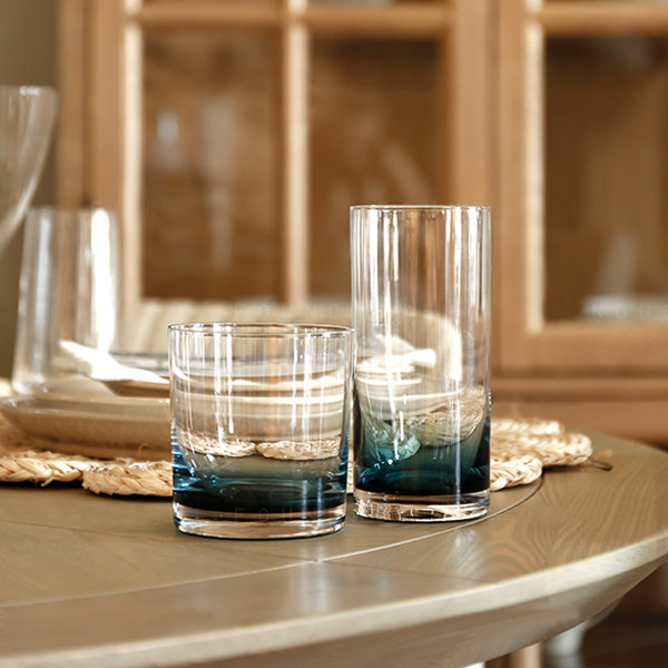 Blue Gradient Glassware
